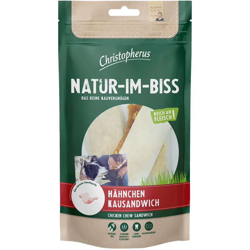 Christopherus Natur-Im-Biss Hähnchen-Kausandwich 70 g