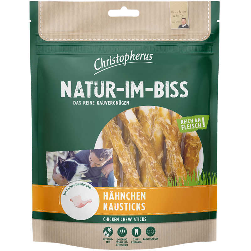 Christopherus Natur-Im-Biss Hähnchen Kausticks 300 g