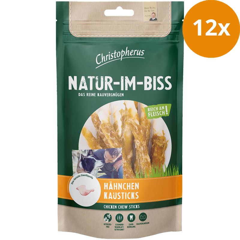 Christopherus Natur-Im-Biss Hähnchen-Kausticks 70 g