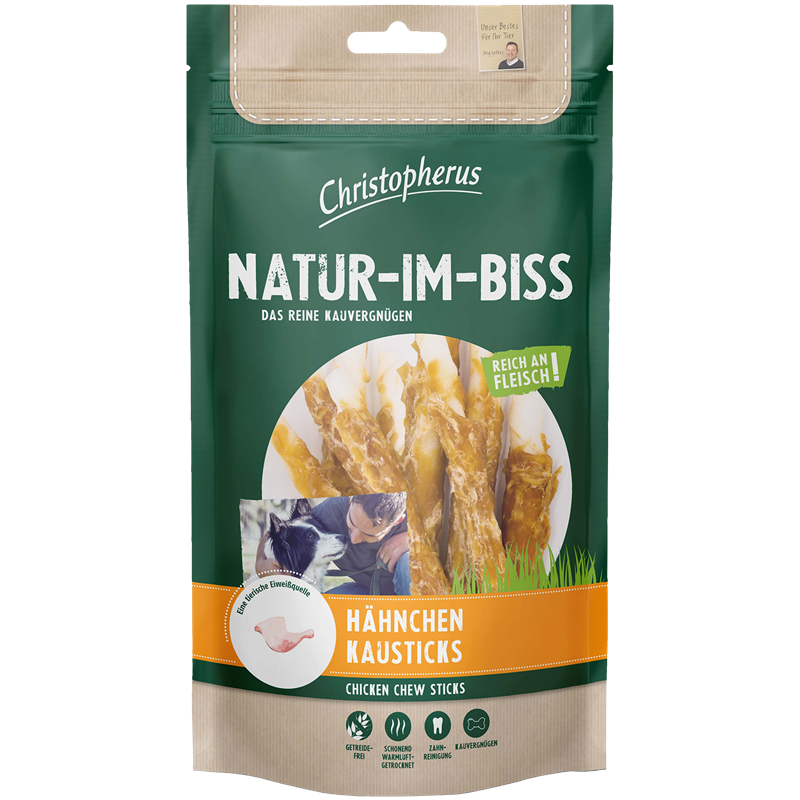 Christopherus Natur-Im-Biss Hähnchen-Kausticks 70 g