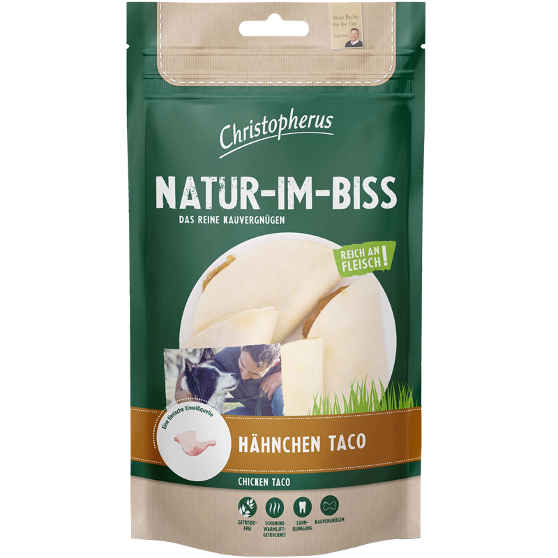 Christopherus Natur-Im-Biss Hähnchen Taco 65 g