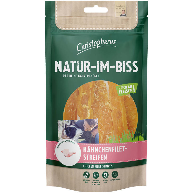 Christopherus Natur-Im-Biss Hähnchenfiletstreifen 70 g