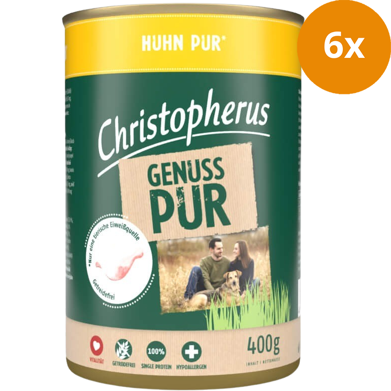 Christopherus Pur Huhn 400 g