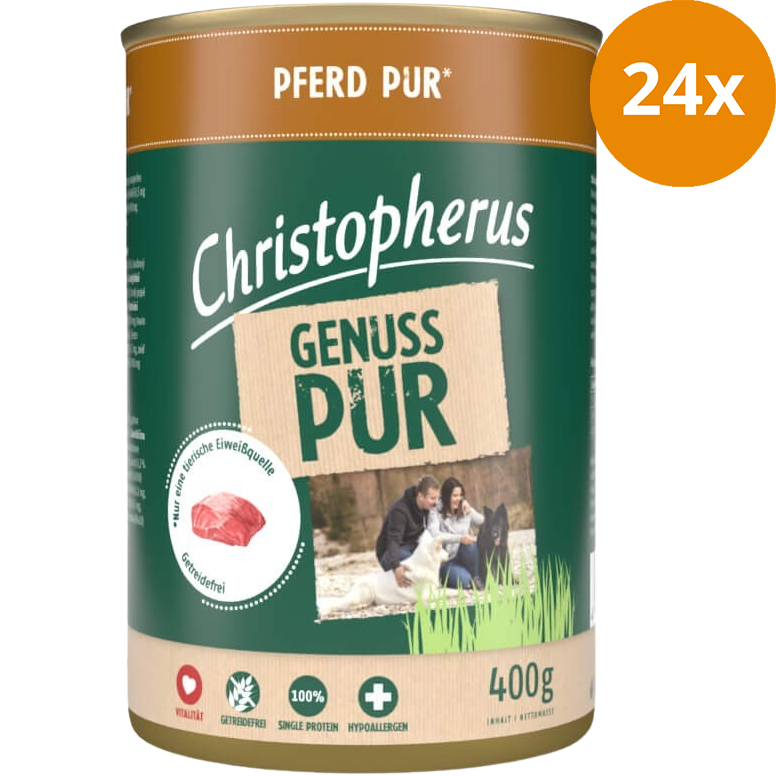 Christopherus Pur Pferd 400 g