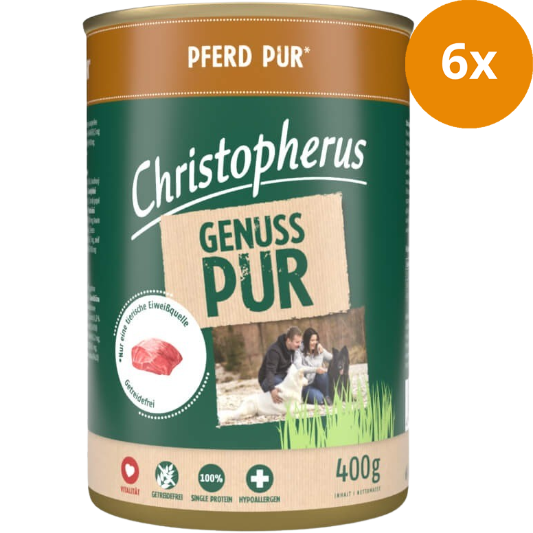 Christopherus Pur Pferd 400 g