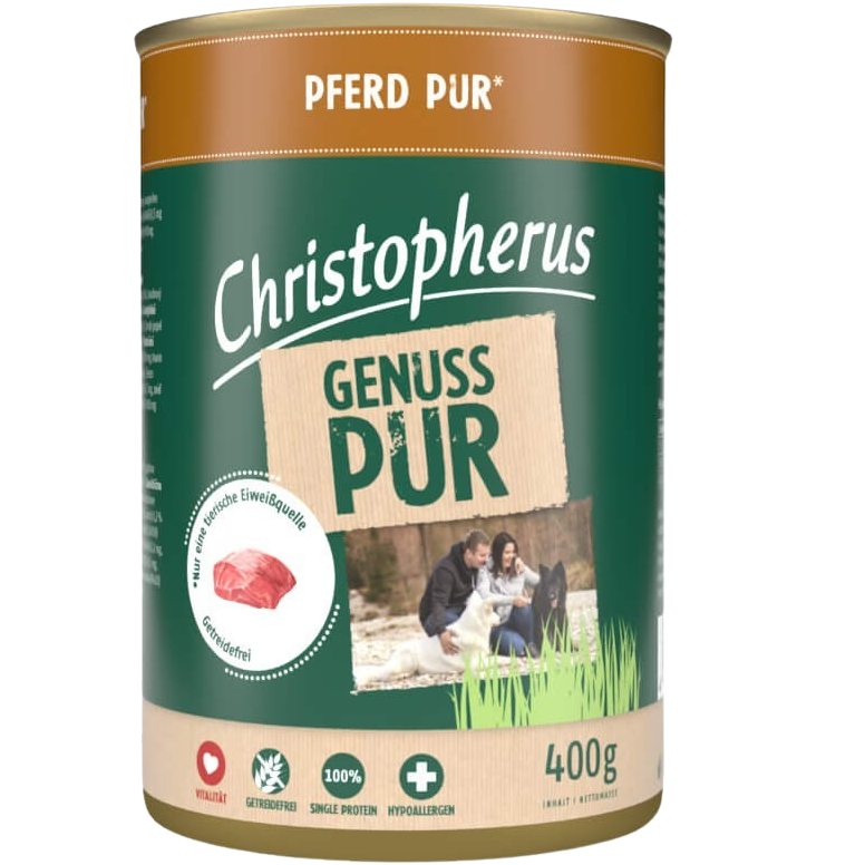 Christopherus Pur Pferd 400 g