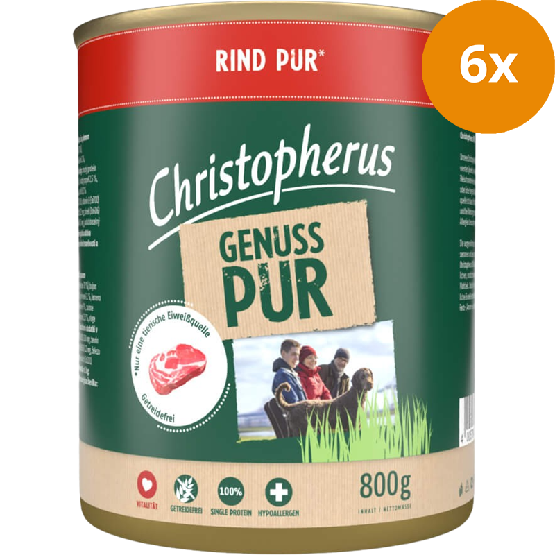 Christopherus Pur Rind 800 g