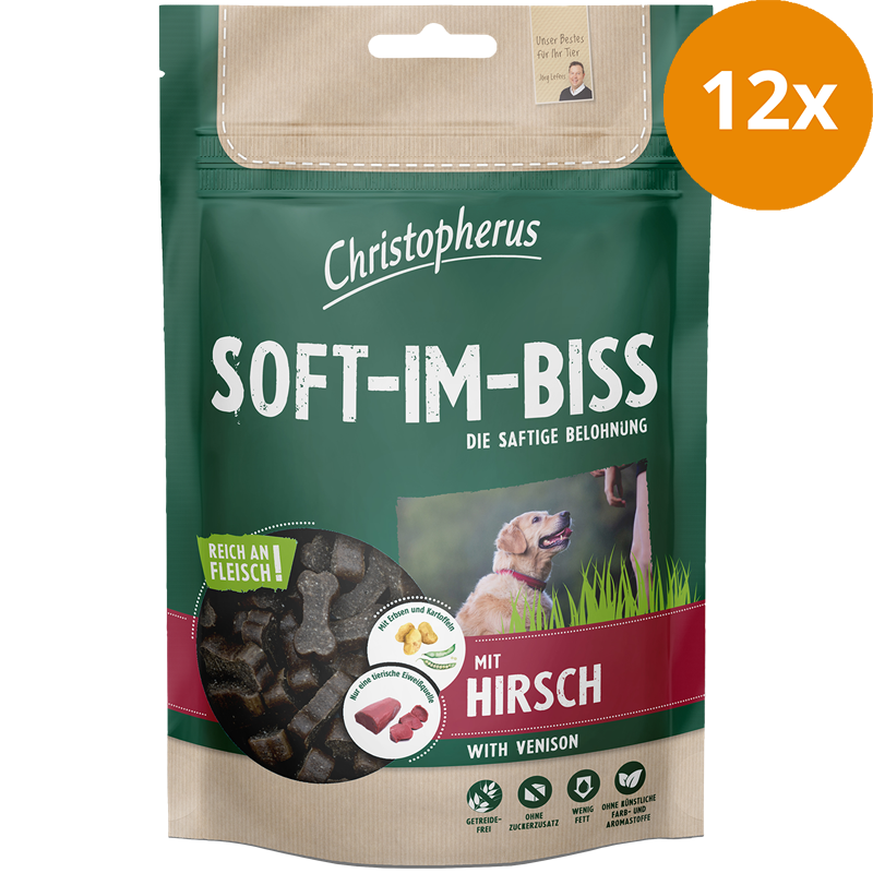 Christopherus Soft-Im-Biss Hirsch 125 g