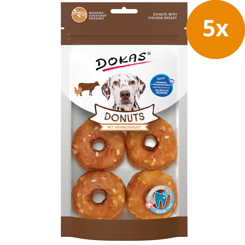 Dokas Dog Donuts mit Hühnerbrust 160 g