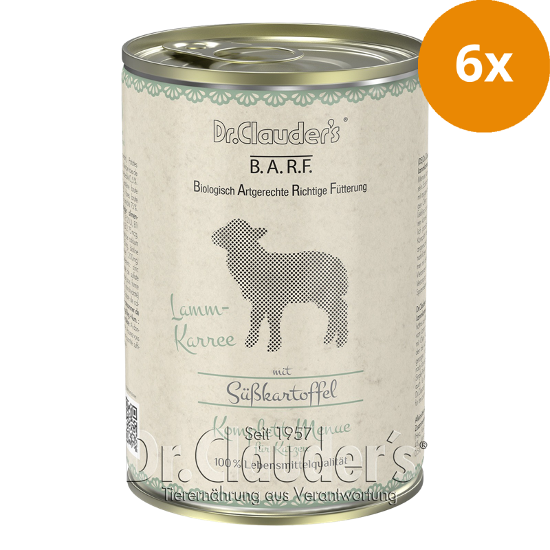 Dr.Clauder's BARF Komplettmenü Lammkarree 400 g