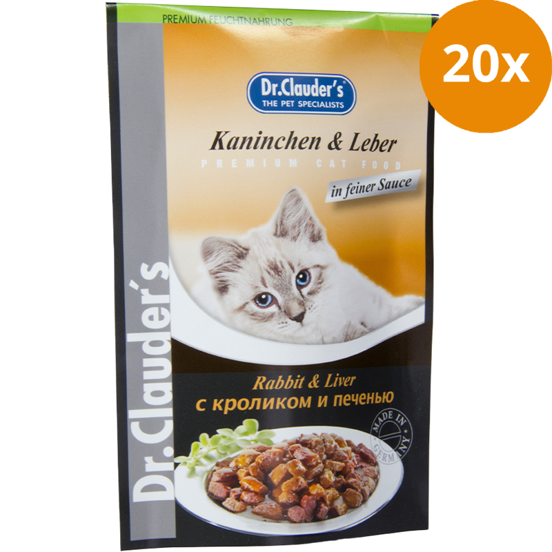 Dr.Clauder's High Premium Kaninchen & Leber 100 g