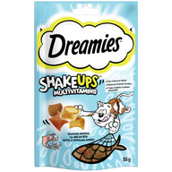 Dreamies Cat Snack ShakeUps Multivitamin Seafood 55 g