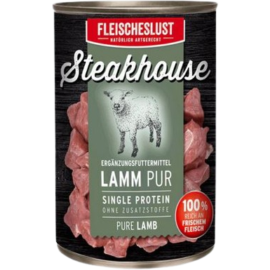 Fleischeslust Steakhouse Lamm pur 400g