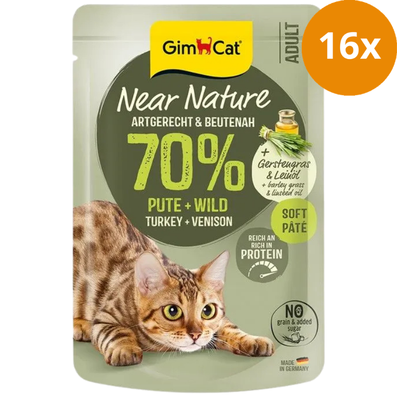 GimCat Near Nature Pute & Wild 85 g
