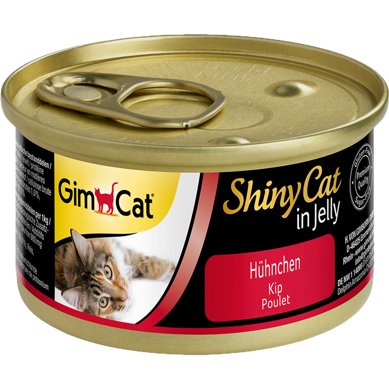 GimCat ShinyCat in Jelly Hühnchen 70 g