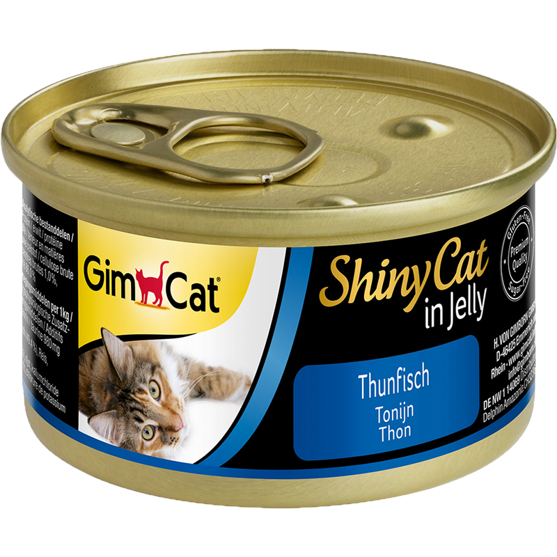 GimCat ShinyCat in Jelly Thunfisch 70 g