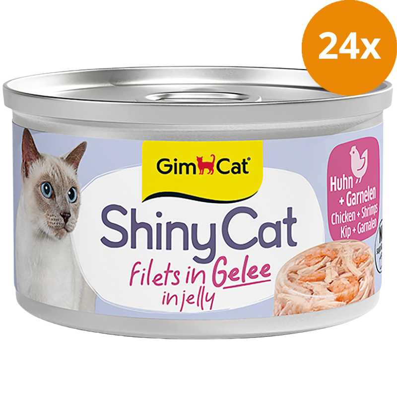 Gimpet ShinyCat in Jelly Hühnchen & Garnelen 70 g