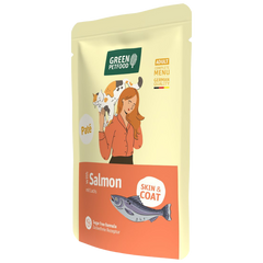 Green Petfood Cat Paté Salmon 85 g