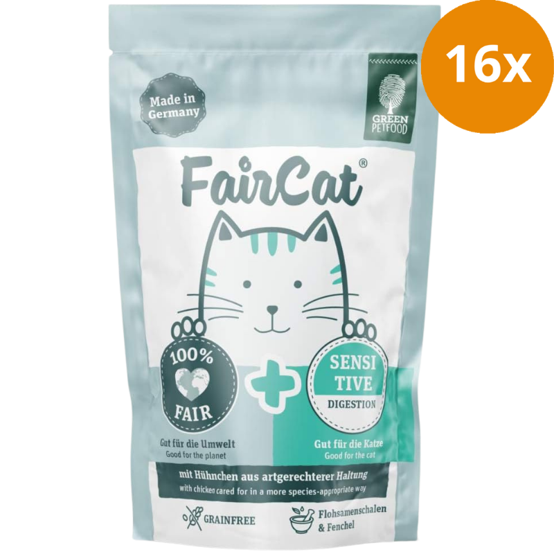 Green Petfood FairCat Sensitive 85 g