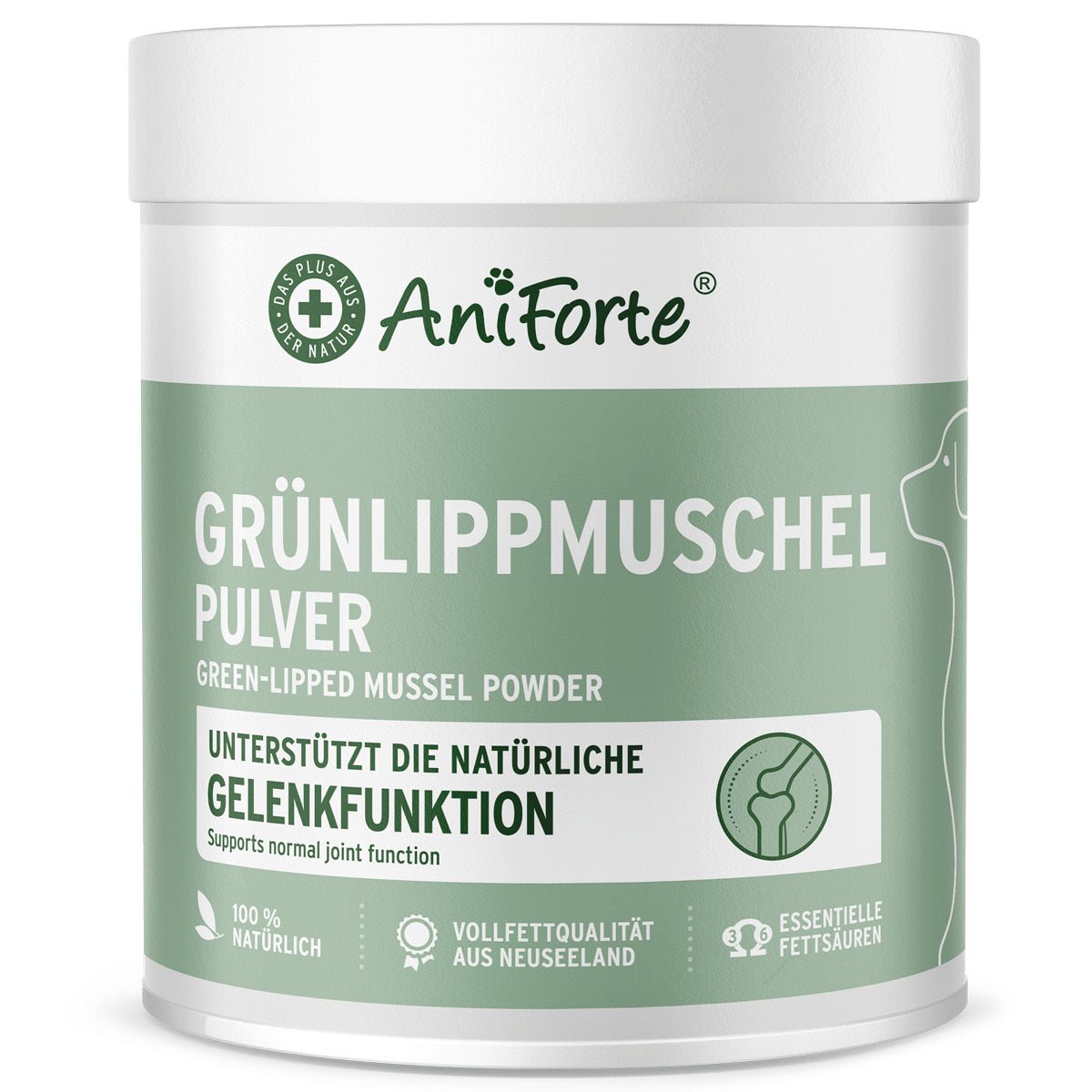 AniForte Grünlippmuschel Pulver 500 g