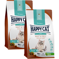 Sparpaket Happy Cat Care Haut & Fell 2 x 4 kg