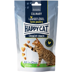 Happy Cat Culinary Crunchy Snack Land-Geflügel 70 g