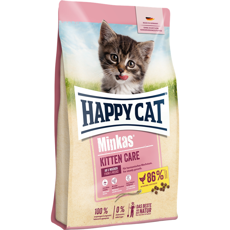 Happy Cat Minkas Kitten Care Geflügel