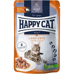Happy Cat PB Culinary Meat in Sauce Land Ente 85 g