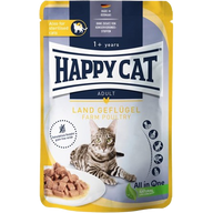 Happy Cat PB Culinary Meat in Sauce Land Geflügel 85 g