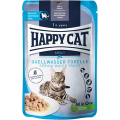 Happy Cat PB Culinary Meat in Sauce Quellwasser Forelle 85 g