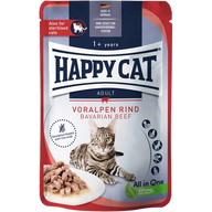 Happy Cat PB Culinary Meat in Sauce Voralpen Rind 85 g