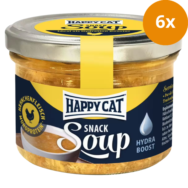 Happy Cat Snack Soup mit Hähnchenfleisch
