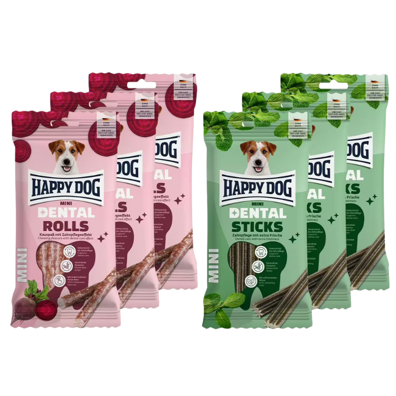 Happy Dog Dental Snack Mixpaket Mini
