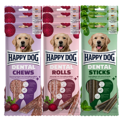 Happy Dog Dental Snacks Probiermix