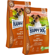 Sparpaket Happy Dog Sensible Mini Toscana 2 x 4 kg