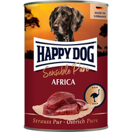 Happy Dog Sensible Pure Africa Strauß Pur 400 g