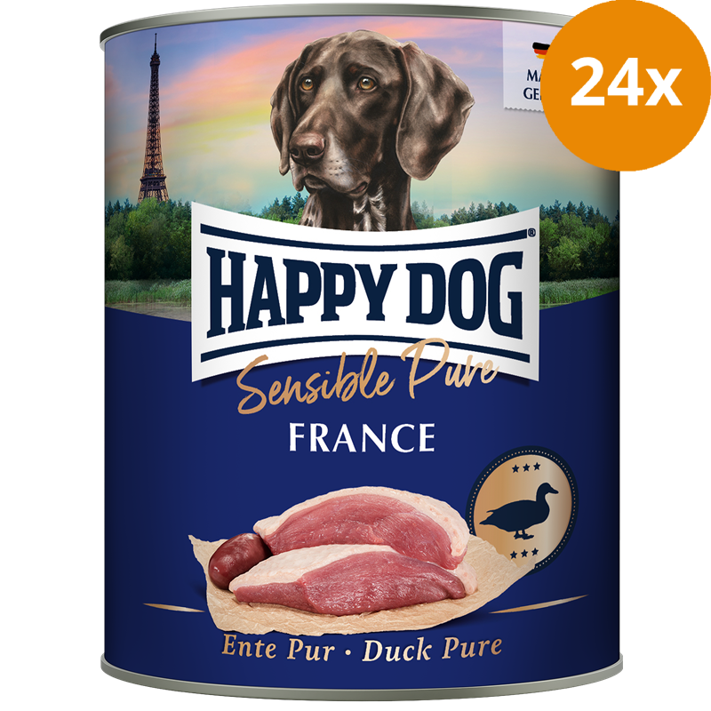 Happy Dog Sensible Pure France Ente Pur 800 g