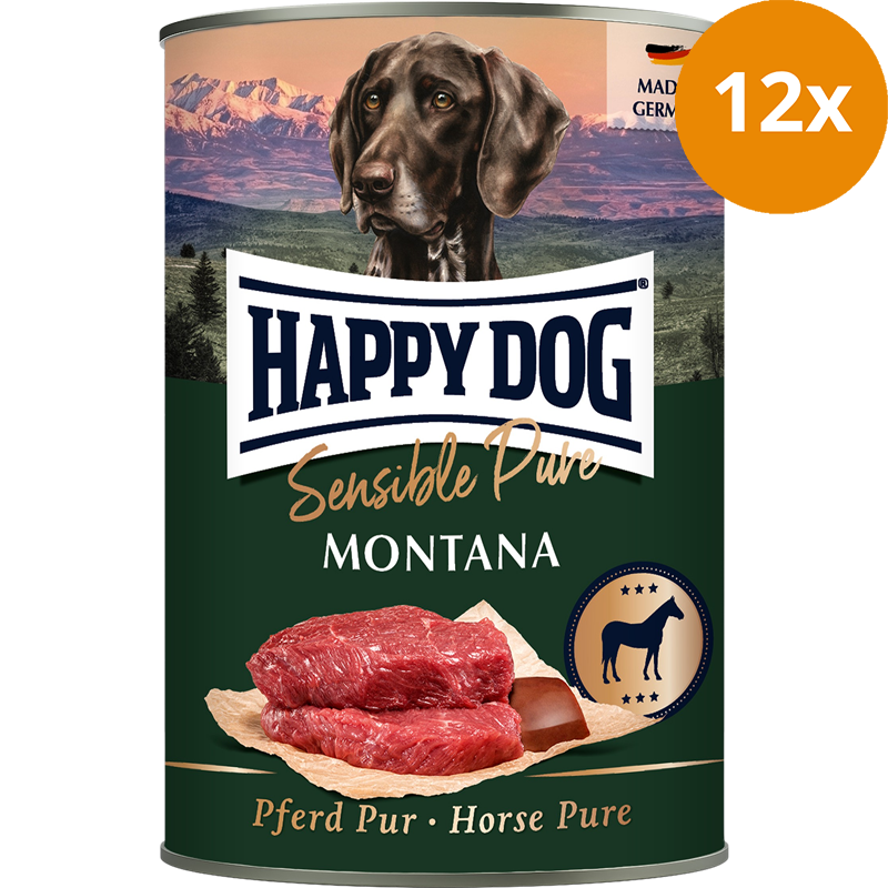 Happy Dog Sensible Pure Montana Pferd Pur 400 g