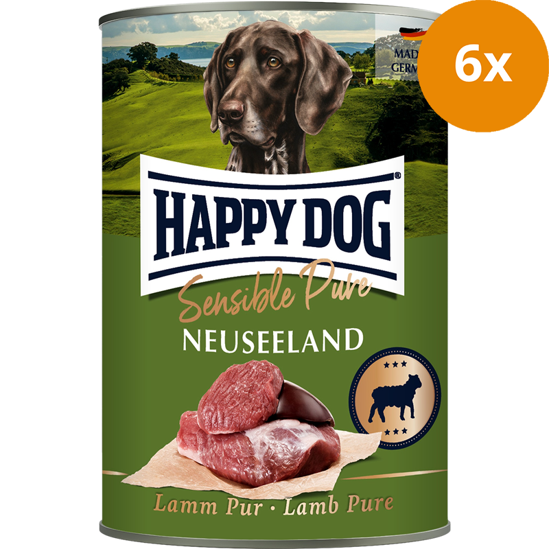 Happy Dog Sensible Pure Neuseeland Lamm Pur 400 g