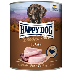 Happy Dog Sensible Pure Texas Truthahn Pur 800 g