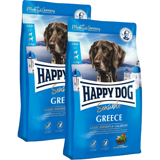 Sparpaket Happy Dog Sensible Greece 2 x 11 kg