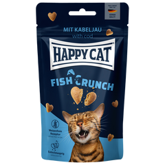 Happy Cat Crunch Snack mit Kabeljau 50 g