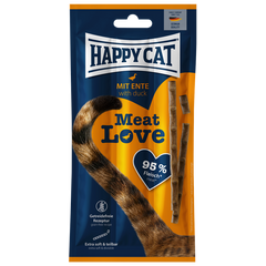 Happy Cat Meat Love Snack mit Ente 15 g