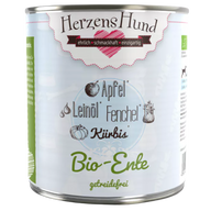 Herzenshund Bio-Ente mit Bio-Gemüse 800 g getreidefrei