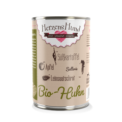 HerzensHund Bio Huhn mit Bio Gemüse 400 g
