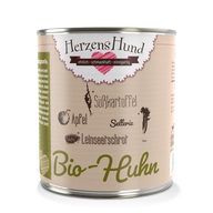 HerzensHund Bio Huhn mit Bio Gemüse 800 g