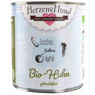 Herzenshund Bio-Huhn mit Bio-Zucchini getreidefrei 800 g