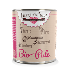 HerzensHund Bio Pute mit Bio Gemüse 800 g