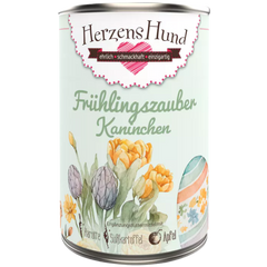 Herzenshund Frühlingszauber Kaninchen mit Bio-Karotte 400 g
