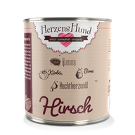 HerzensHund Hirsch mit Quinoa 800 g
